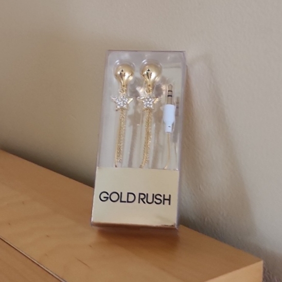 Universal Other - ✨️ HP ✨️ Gold Rush Paris Hilton Earbud Headphones